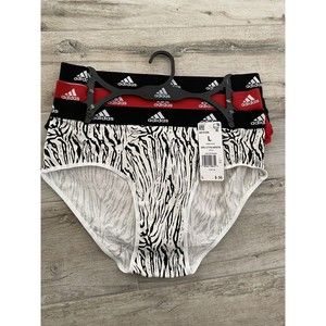 COPY - Adidas Women's 3-PK Cotton Boyshorts Underwear  (Size LARGE) NWT